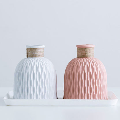 Vaso in plastica stile nordico