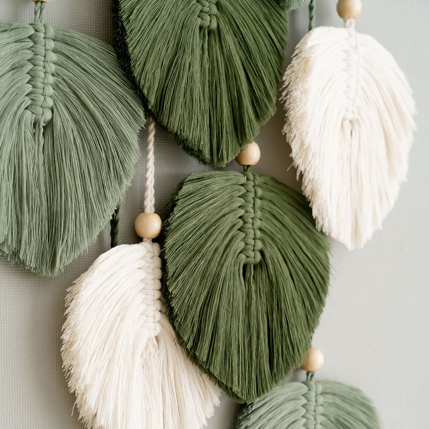 Arazzo boho foglie