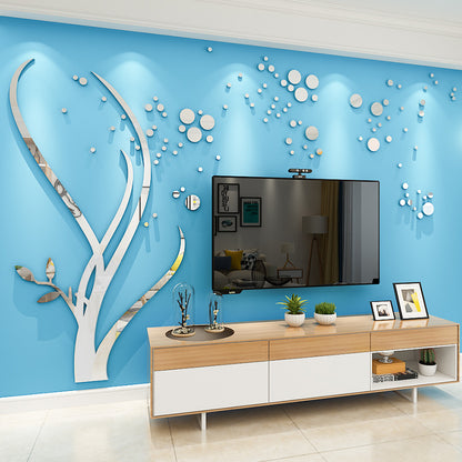 Specchio murale 3D salotto