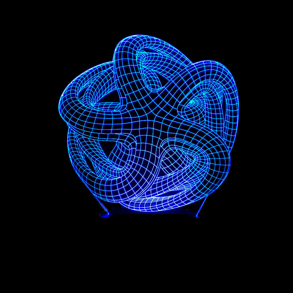 Lampada notturna 3D