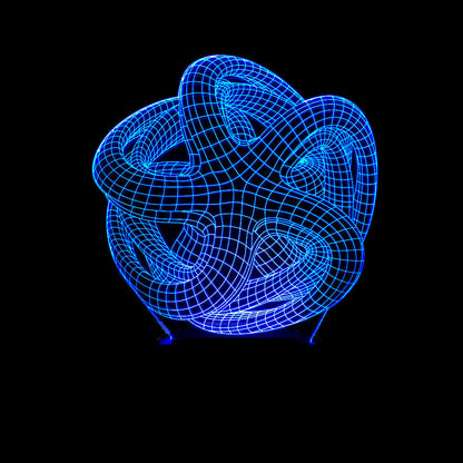 Lampada notturna 3D