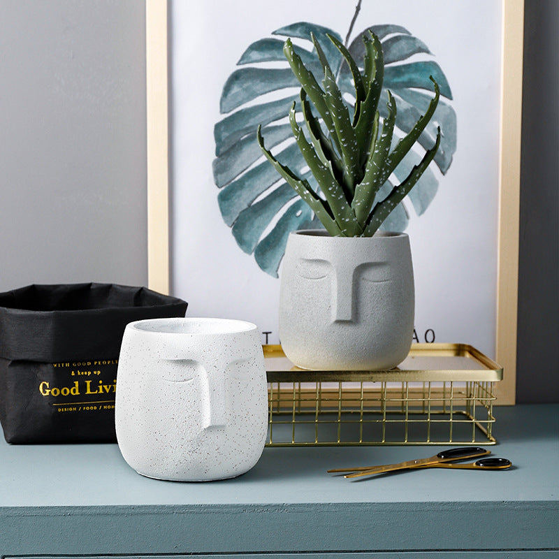 Vaso fiori cemento