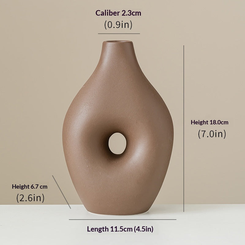 Vaso Ceramica Minimalista