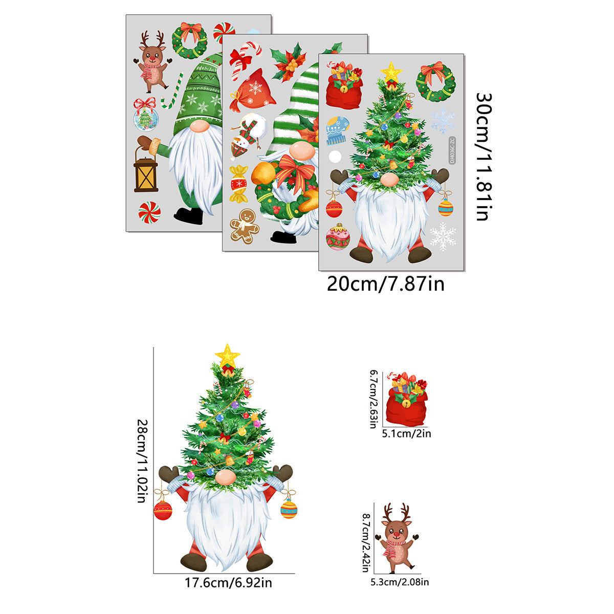 Adesivo Babbo Natale