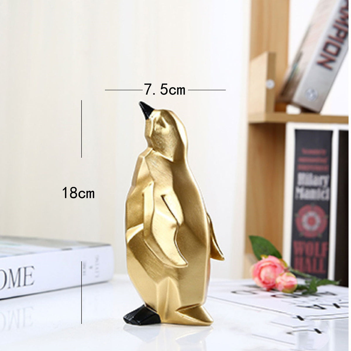 Ornamento pinguino resina