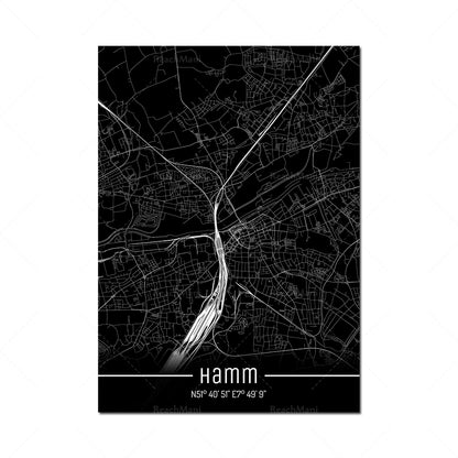 Quadro mappa