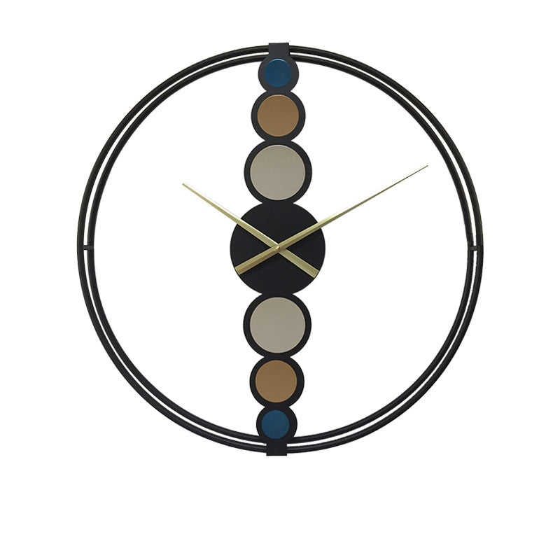 Orologio da parete Sfere colorate verticali
