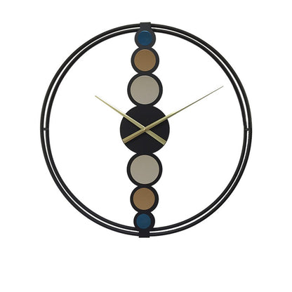 Orologio da parete Sfere colorate verticali