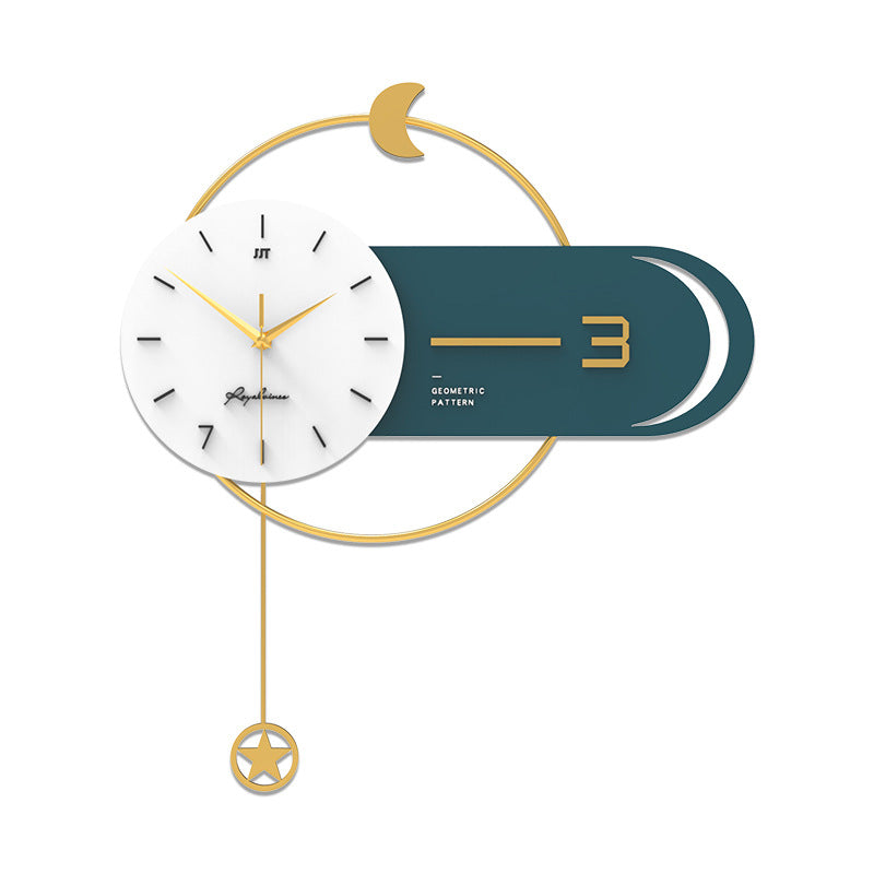Orologio da parete Luna stella design
