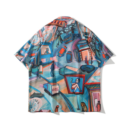 Camicia Estiva Acquerello