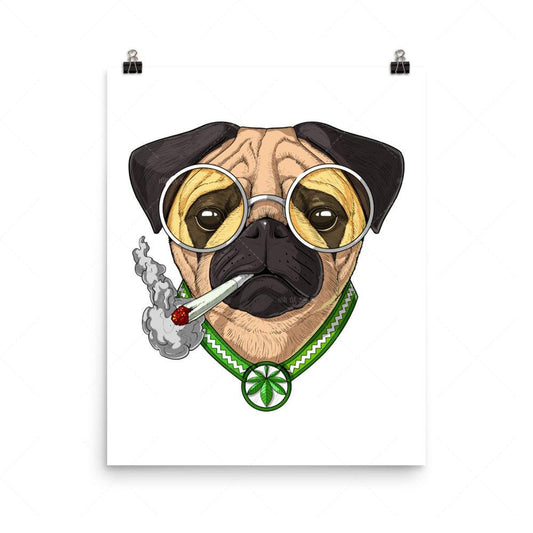 Poster Carlino hipster