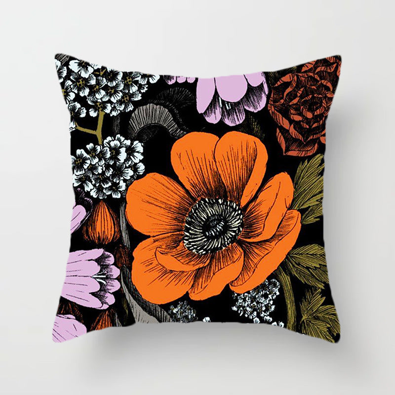Federe rose vintage sfondo nero