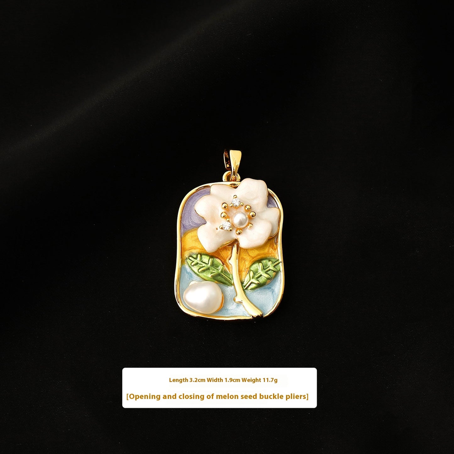 Collana Perla Barocca