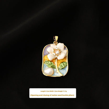 Collana Perla Barocca