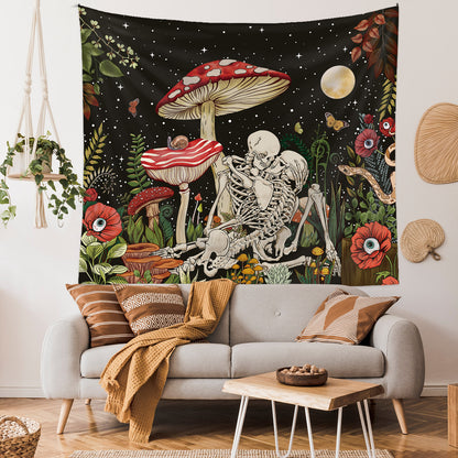 Tappezzeria funghi