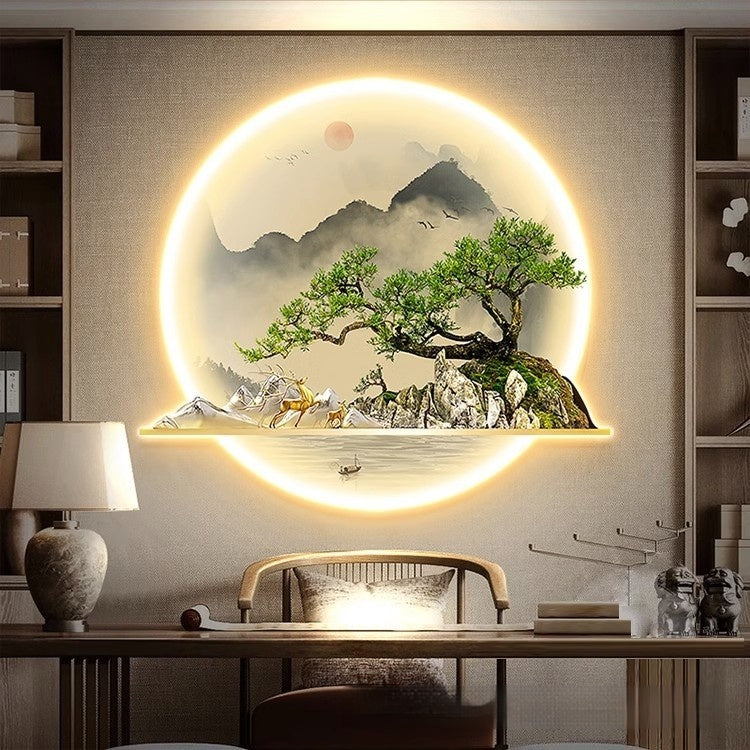 Quadro paesaggio cinese