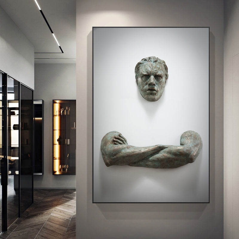 Quadro scultura astratta