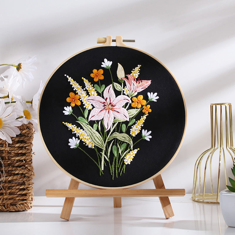 Kit ricamo bouquet