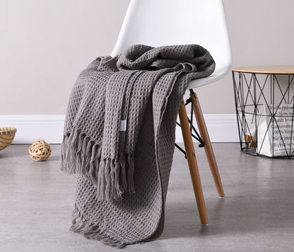 Coperta grigia piccola rilievo