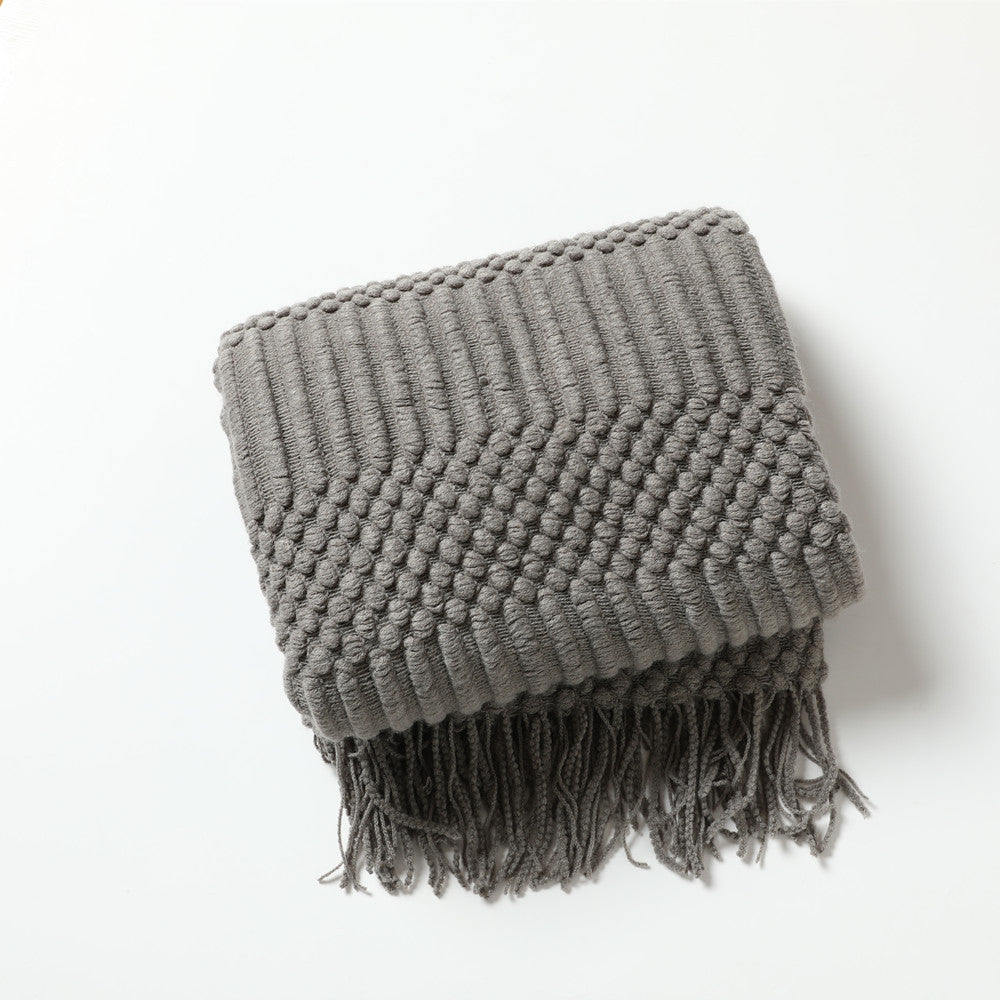 Coperta a quadri stile nordico