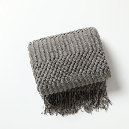 Coperta a quadri stile nordico