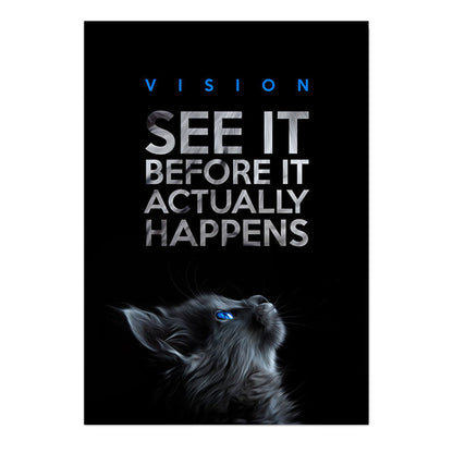Poster Tigre bianco e nero