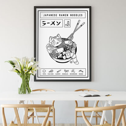 Quadro gatti giapponesi