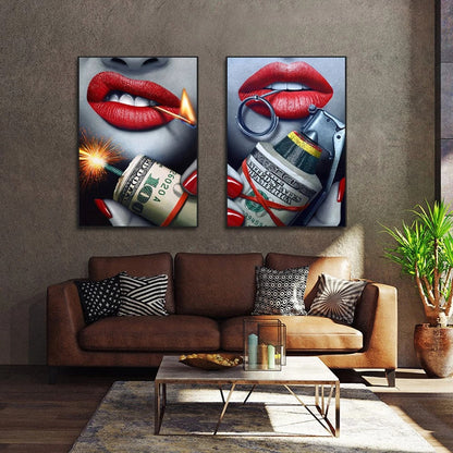 Quadro tela pop art