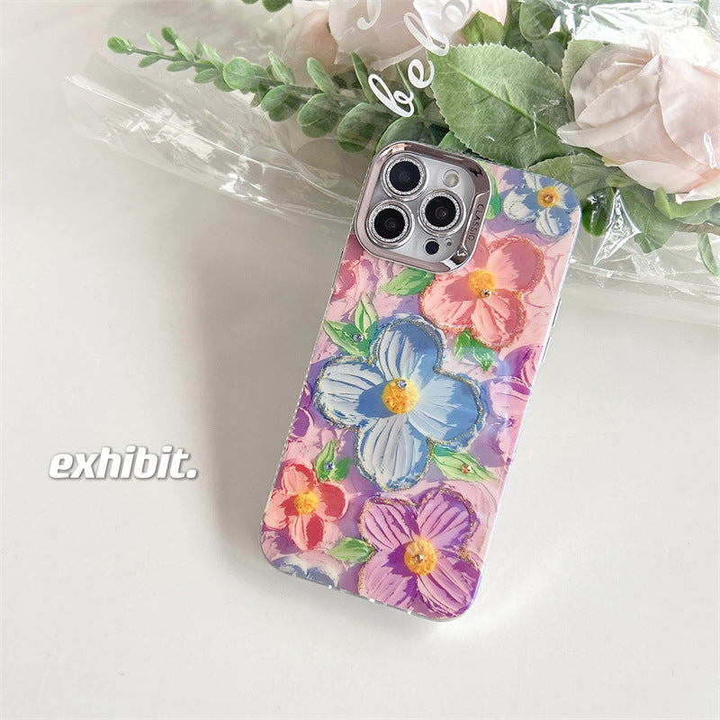 Custodia telefono fiori
