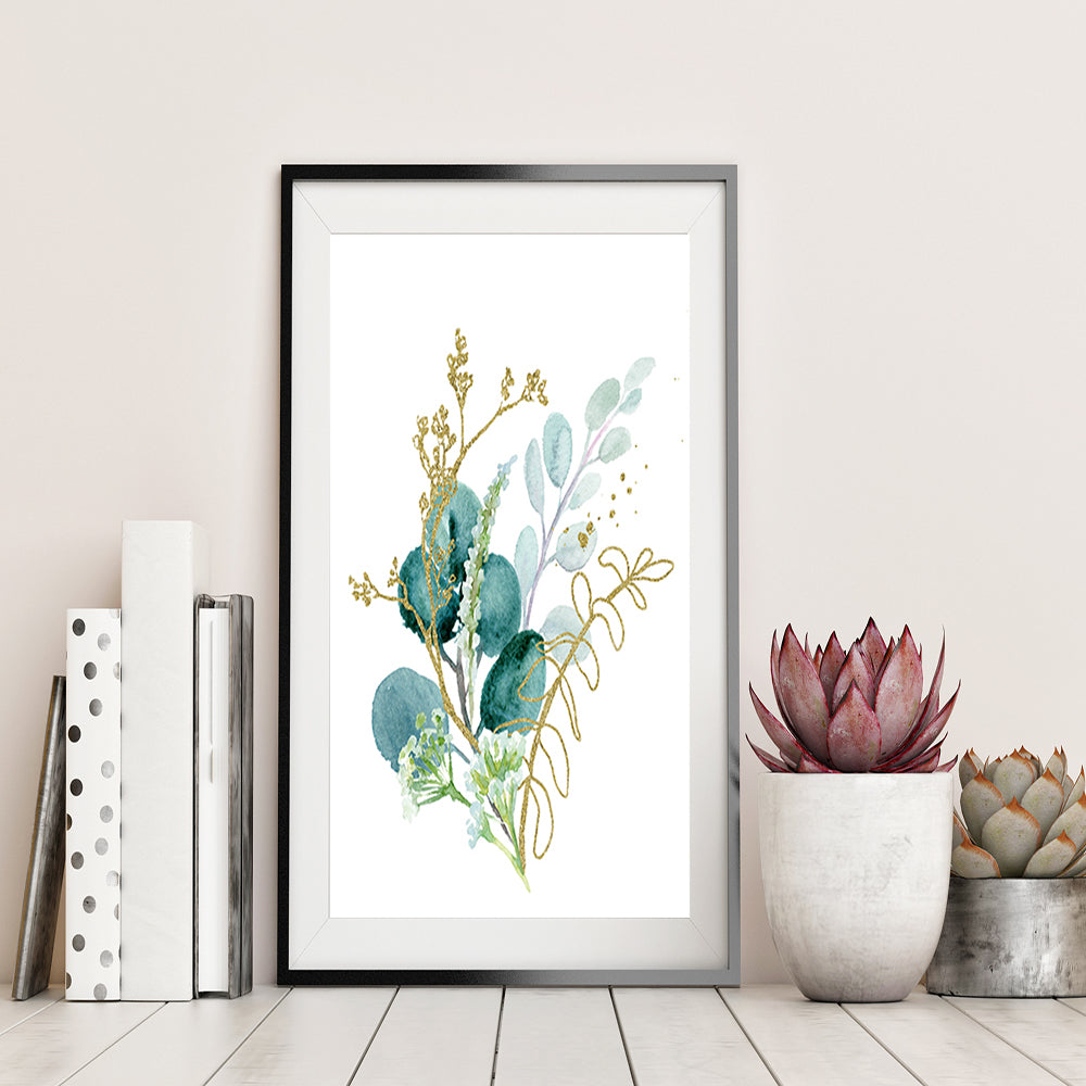 Quadro Verde e Oro