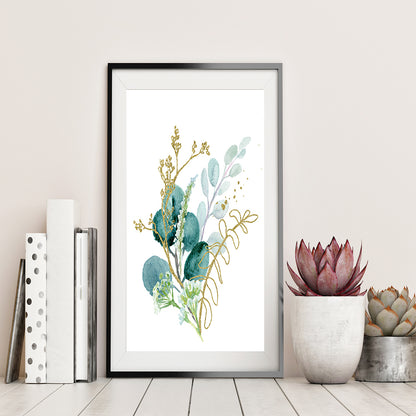Quadro Verde e Oro