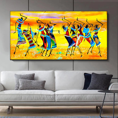 Tela danza africana
