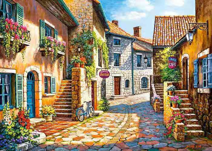 Quadro paesaggio senza cornice