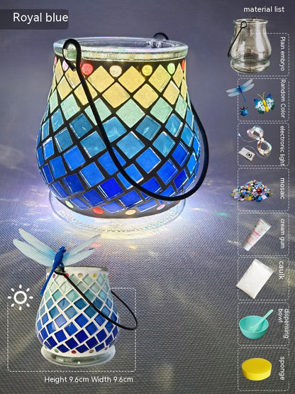 Kit portacandela mosaico