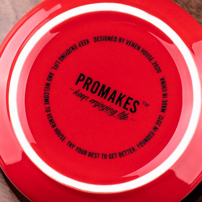 Tazza ceramica rossa