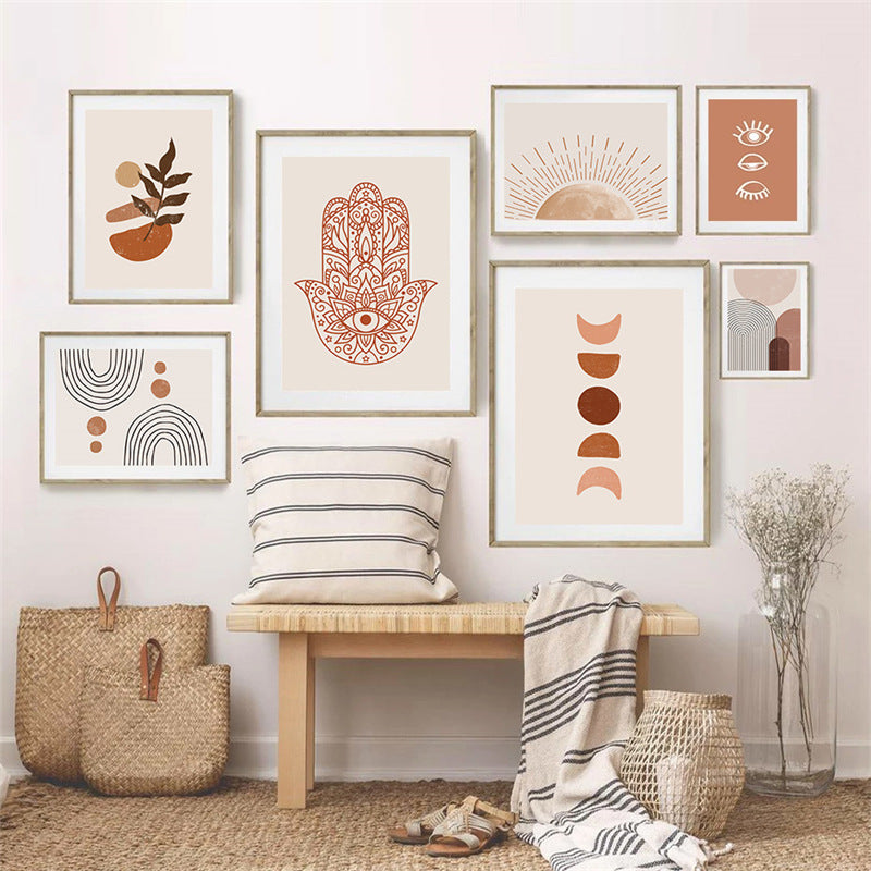 Quadro linee astratte