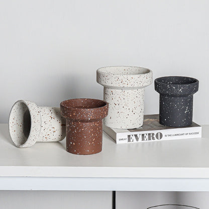 Vaso cemento nordico