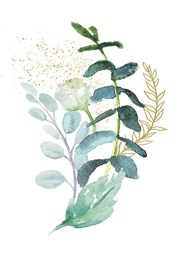 Quadro Verde e Oro