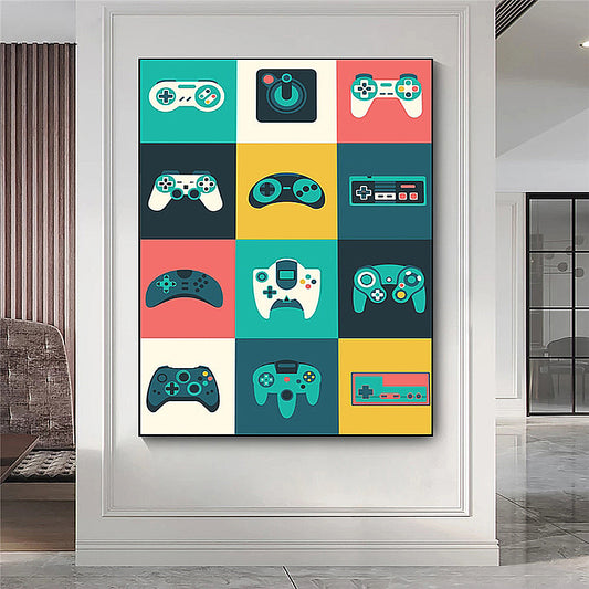 Quadro su tela Controller videogioco