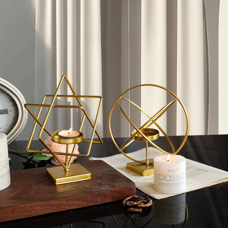 Candelabro dorato