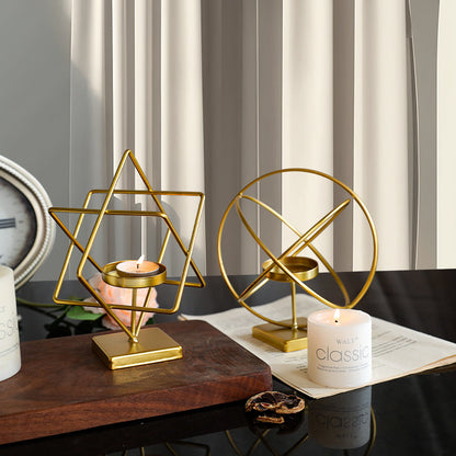 Candelabro dorato