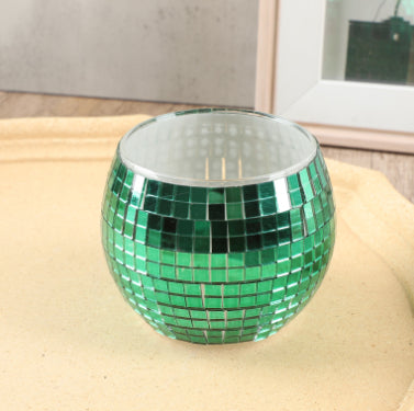 Portacandela disco retrò