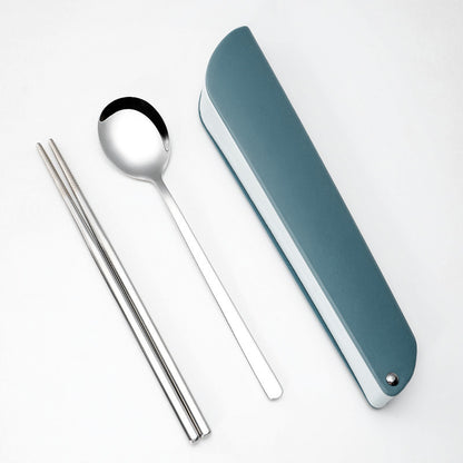 Set stoviglie acciaio inox