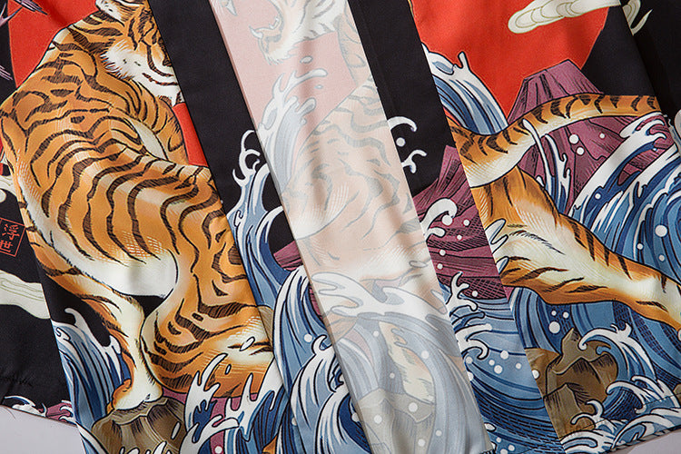 Kimono Tigre Ukiyo-e