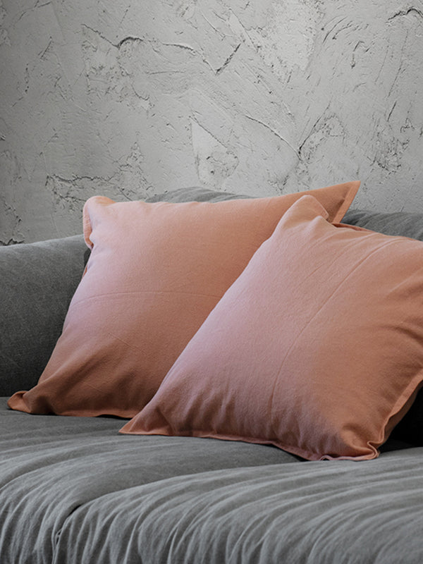Federa cuscino cotone lino stile industriale
