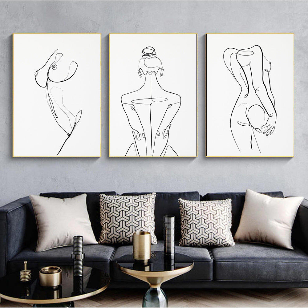 Quadro corpo lineare