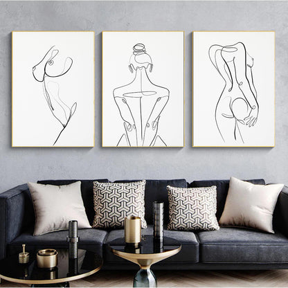 Quadro corpo lineare