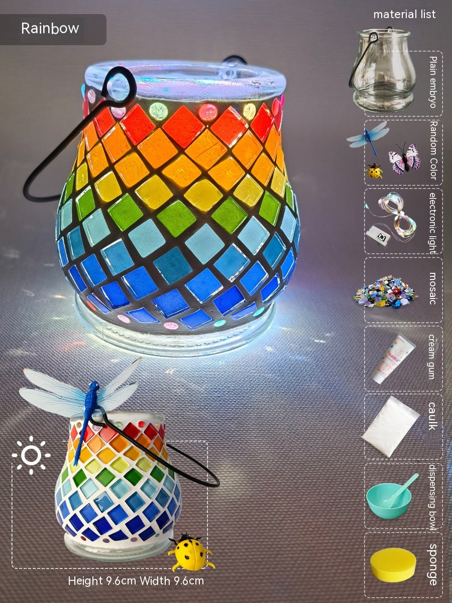 Kit portacandela mosaico