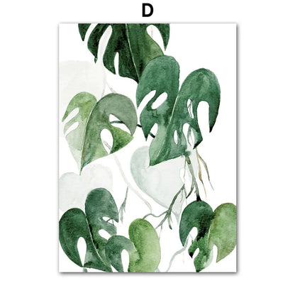 Poster Foglia di monstera
