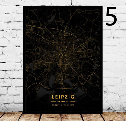 Poster città tedesca